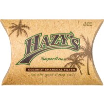 HAZYS Aktivkohlefilter Coconut Charcoal 6mm 50er