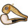 Meerschaumpfeife Block Bulldog graviert Large