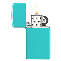 Zippo Slim Flat Turquoise 60005900