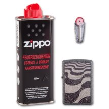 Zippo Geschenkset Copacabana grey