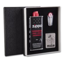 Zippo Geschenkset Lady Wind chrom