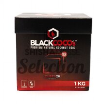 Wasserpfeifenkohle Kokosnuss BLACKCOCOS 1 kg (1000 g)