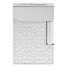 St.Dupont Feuerzeug Ligne2 Small Platinum Arabesque