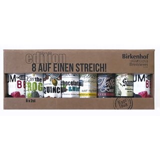 Likör BIRKENHOF Tasting Set 8 x 20 ml