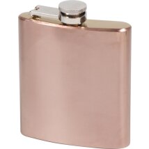 Flachmann Edelstahl rosegold 6oz/180ml