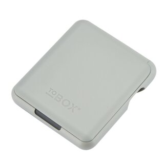 ToBox Etui für Drehtabak und Zubehör hellgrau