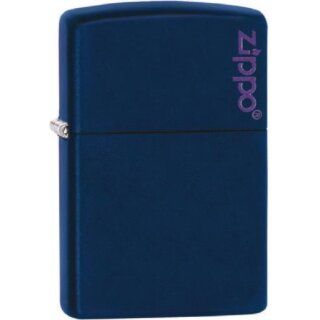 ZIPPO navy blue matt Zippo Logo 60001569