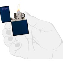 ZIPPO navy blue matt Zippo Logo 60001569