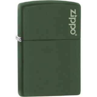 ZIPPO grün matt Zippo Logo 60001568