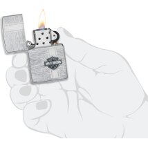ZIPPO chrom gebürstet Harley Davidson 60006098