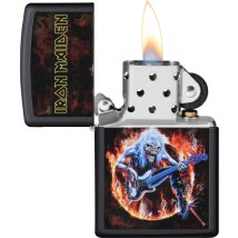 Zippo Iron Maiden Guitar Fire 60006125