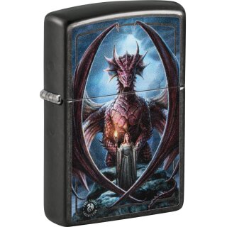 ZIPPO gray dusk Anne Stokes Dragon 60006123
