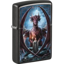 ZIPPO gray dusk Anne Stokes Dragon 60006123