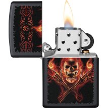 ZIPPO schwarz matt  Anne Stokes 60006121