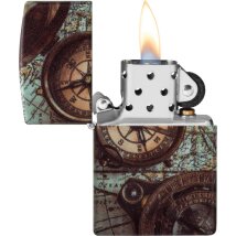 ZIPPO multi color Compass Design 60006137
