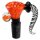 Black Leaf Bong Glaskopf orange 14.5mm