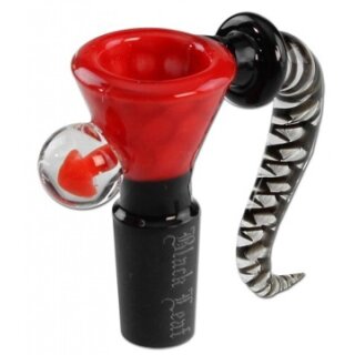 Black Leaf Bong Glaskopf rot 14.5mm