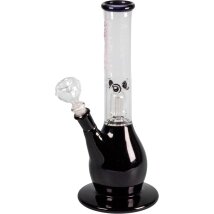 Bong Glas Ice schwarz 30cm