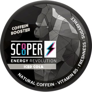 SCOOPER Energy Iced Cola 12 Stück/Dose (7 g)