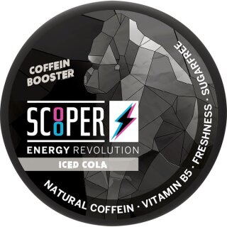 SCOOPER Energy Iced Cola 12 Stück/Dose (7,2 gr.)