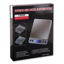 Waage digital ATOMIC 500 g / 0,01 g schwarz