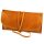 Pfeife Einsteigerset JEAN CLAUDE braun gerade/Rollbeutel Leder braun