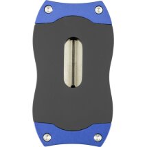 COLIBRI Cigarrenabschneider V-Cut 23mm blau/schwarz