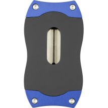 COLIBRI Cigarrenabschneider V-Cut 23mm blau/schwarz