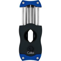 COLIBRI Cigarrenabschneider V-Cut 23mm blau/schwarz