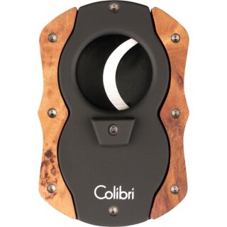 COLIBRI Cigarrenabschneider Cut-Wood hellbraun 22mm