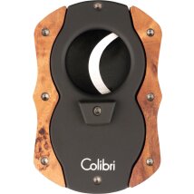 COLIBRI Cigarrenabschneider Cut-Wood hellbraun 22mm