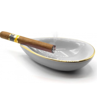 ADORINI Cigarrenascher Keramik weiss 1 Ablg.