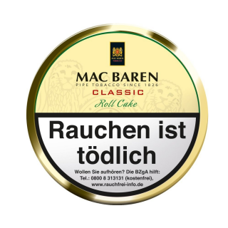 MAC BAREN Classic Roll Cake (100 gr.)