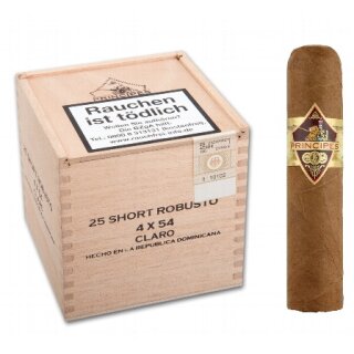 LA AURORA Principes Short Robusto Claro 25er