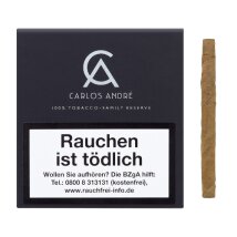 CARLOS ANDRE Black Cigarillos 100% Tobacco