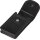 Packungsetui Leder schwarz slim 100mm