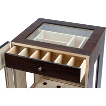 Humidorschrank Sevenson walnut matt