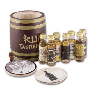 Rum Tasting Fass 7x20ml