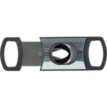 Cigarrenabschneider Kunststoff schwarz/silber