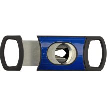 Cigarrenabschneider Kunststoff schwarz/blau