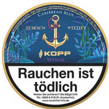 KOPP Tobaccos Caribbean Blue Wynne (50 gr.)