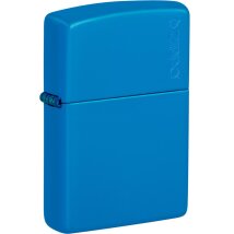 Zippo Sky blue mit Logo 60006627