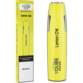 VQUBE E-Shisha Plus 600 Lemon Chii 0mg/ml