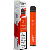 ELFBAR E-Shisha 600 Strawberry Elfergy 20mg/ml