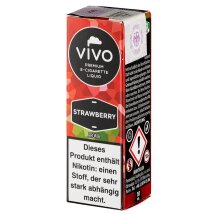 VIVO E-Liquid Strawberry (Erdbeere)10ml 6mg/ml