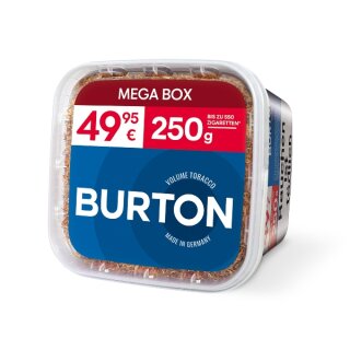 BURTON Volumen Tabak Blue 4XL-Size (250,00 g)
