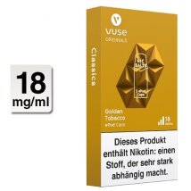 E-Kartusche VUSE Pod Golden Tobacco 20mg 2 Caps