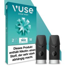 E-Kartusche VUSE Pod Crisp Mint 20mg 2 Caps