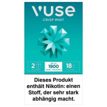 E-Kartusche VUSE Pod Crisp Mint Nic 18mg 2 Caps
