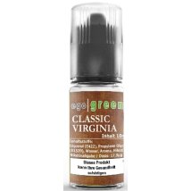 EGO GREEN E-Liquid Classic Virginia 10ml